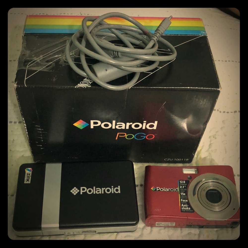 Polaroid Camera and printer included